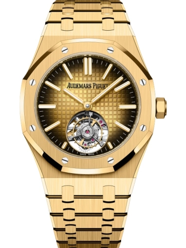 Review 26730BA.OO.1320BA.01 Audemars Piguet Royal Oak Self-Winding Flying Tourbillon Yellow Gold replica watch